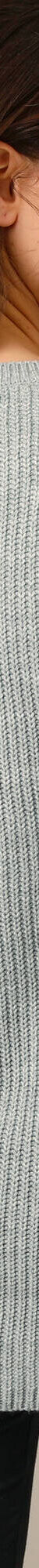 Pull-tunique maille fantaisie  (gris chiné) Pull-tunique maille fantaisie  (gris chiné)